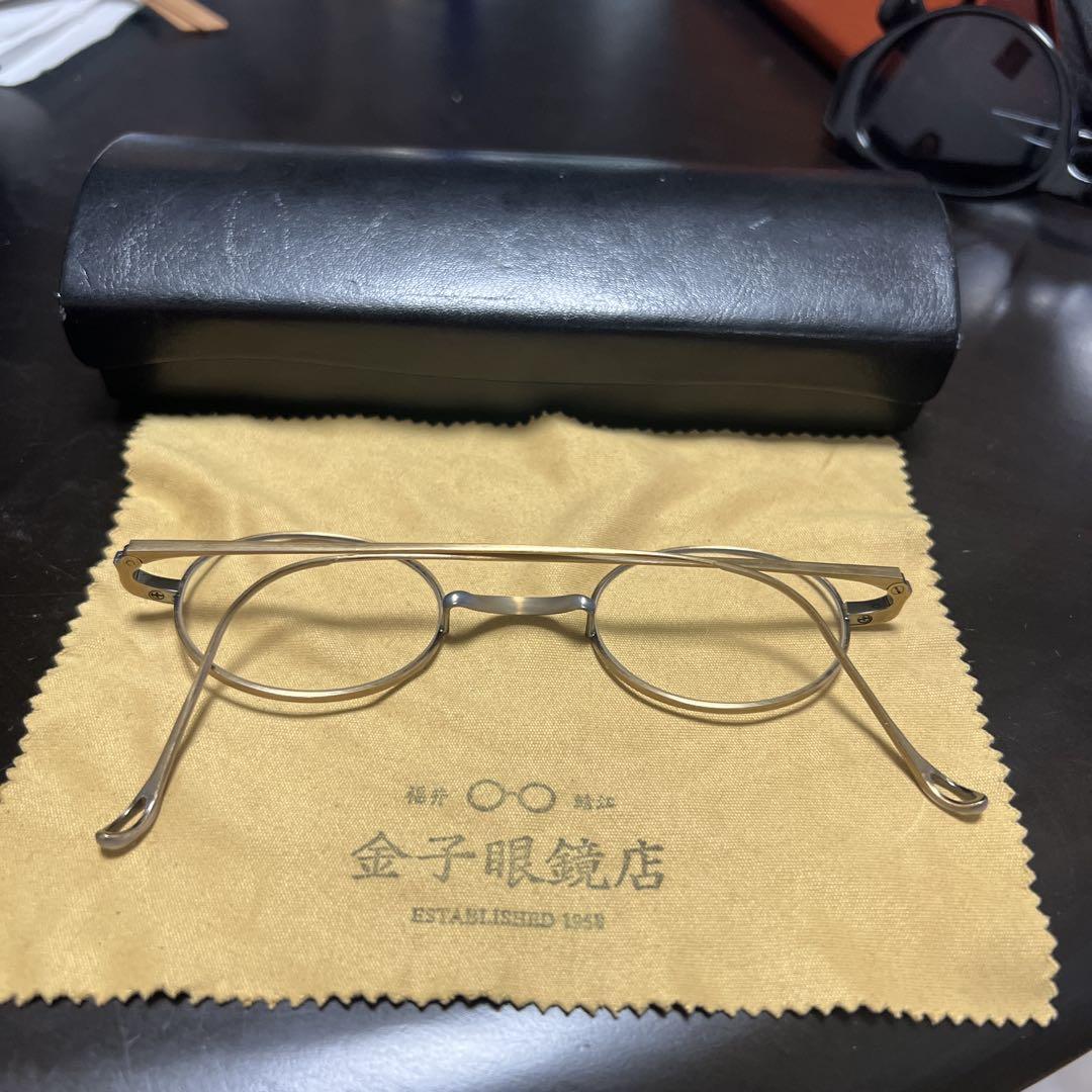 金子眼鏡店 ラウンドメタルフレーム