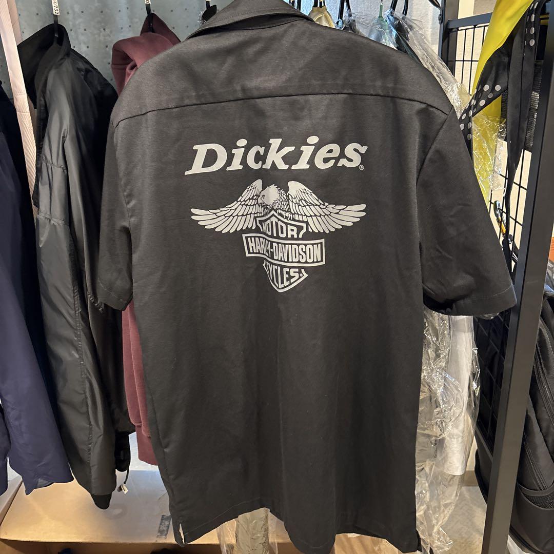 Dickies x Harley-Davidson ワークシャツ ブラック