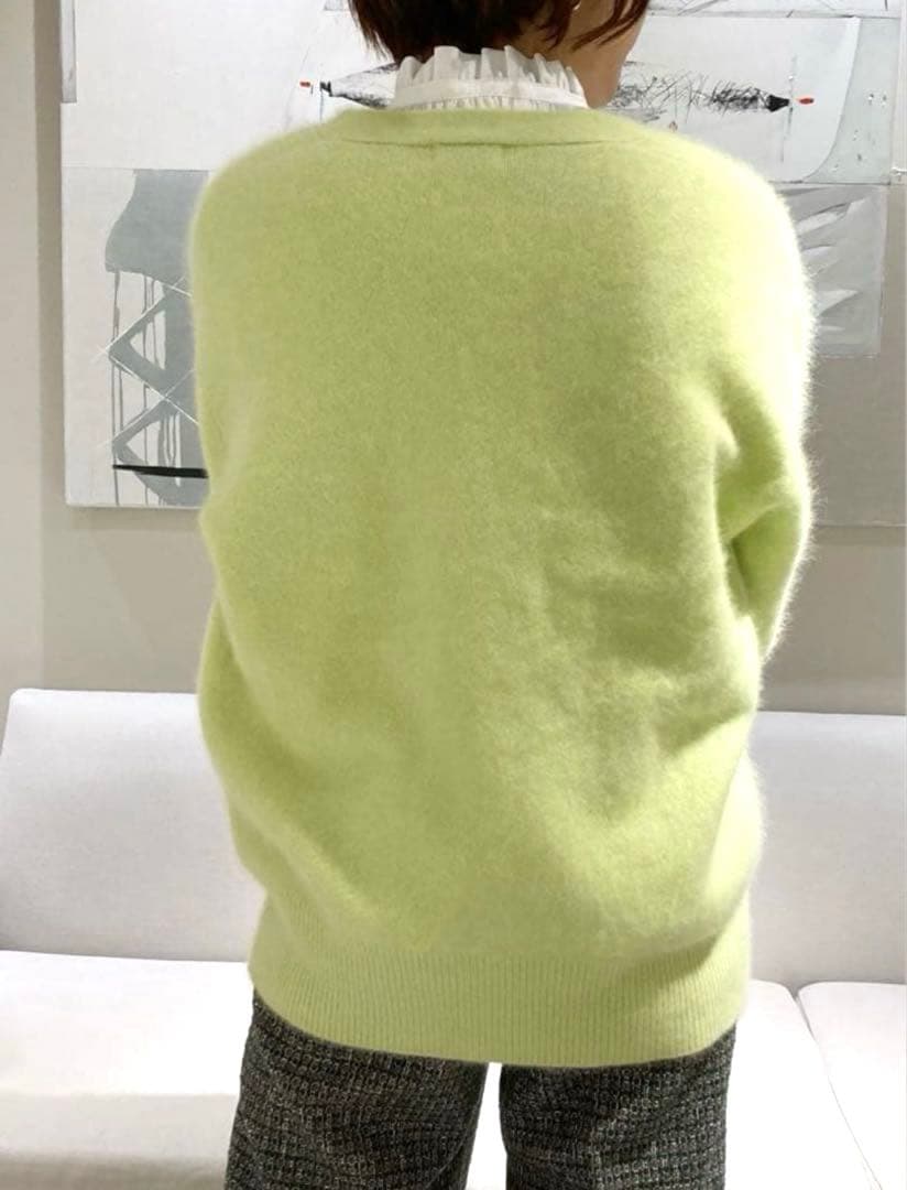 極美品✨トゥモローランド Ballsey フラッフィーヤーン Vカーディガン 極美品✨トゥモローランド Ballsey フラッフィーヤーン Vカーディガン