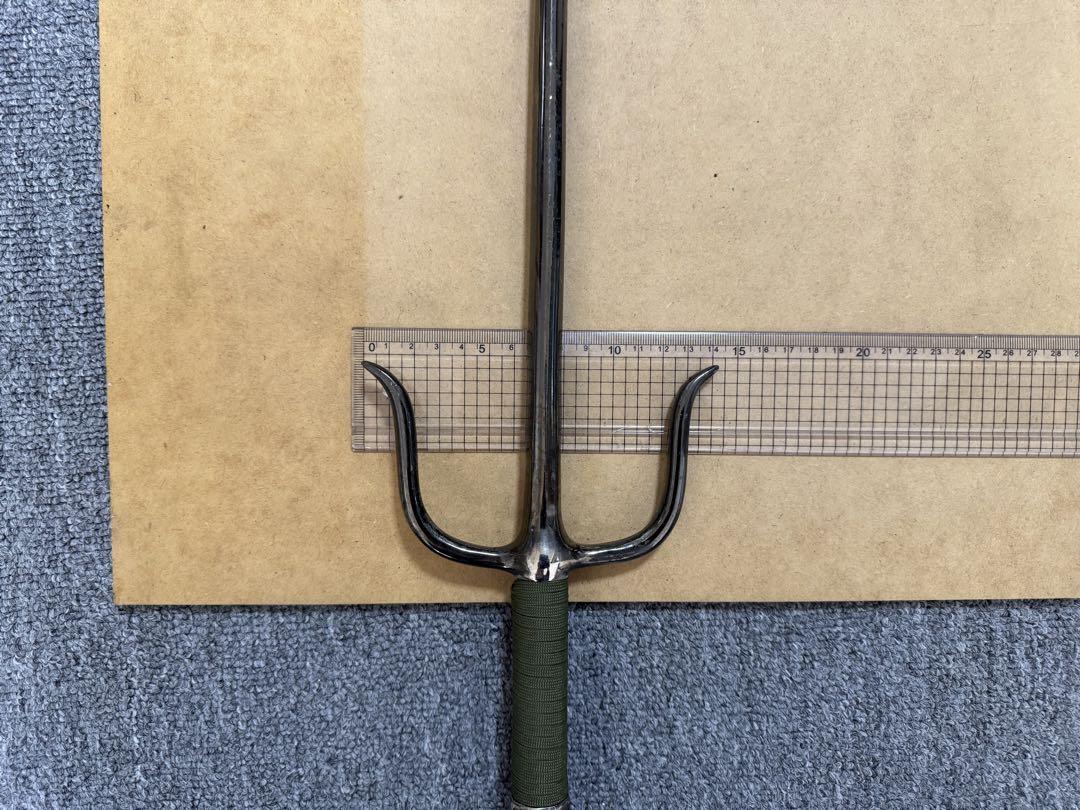 【中古】釵(サイ) 空手 琉球古武道 武具 金属製