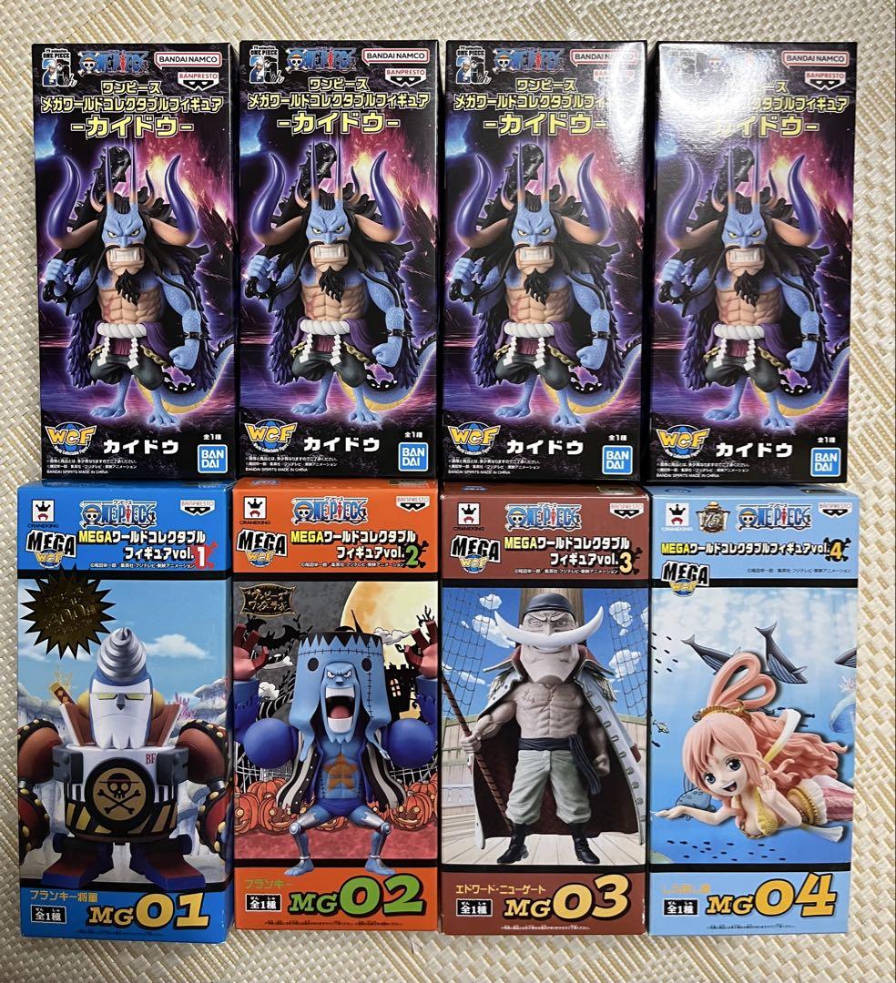 店舗良い ワールド メガ ワンピース コレクタブル 8点セット フィギュア コミック・アニメ