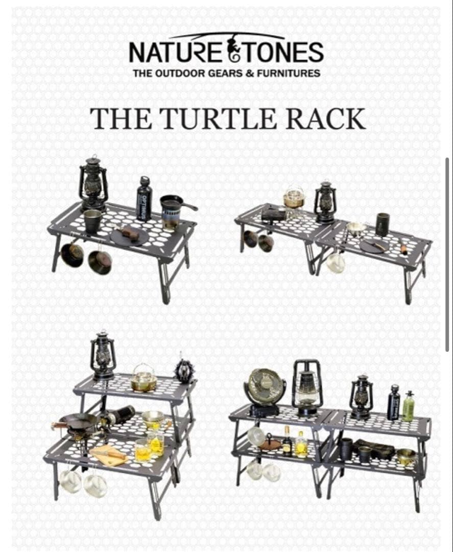 THE TURTLE RACK × 4 THE TURTLE RACK × 4