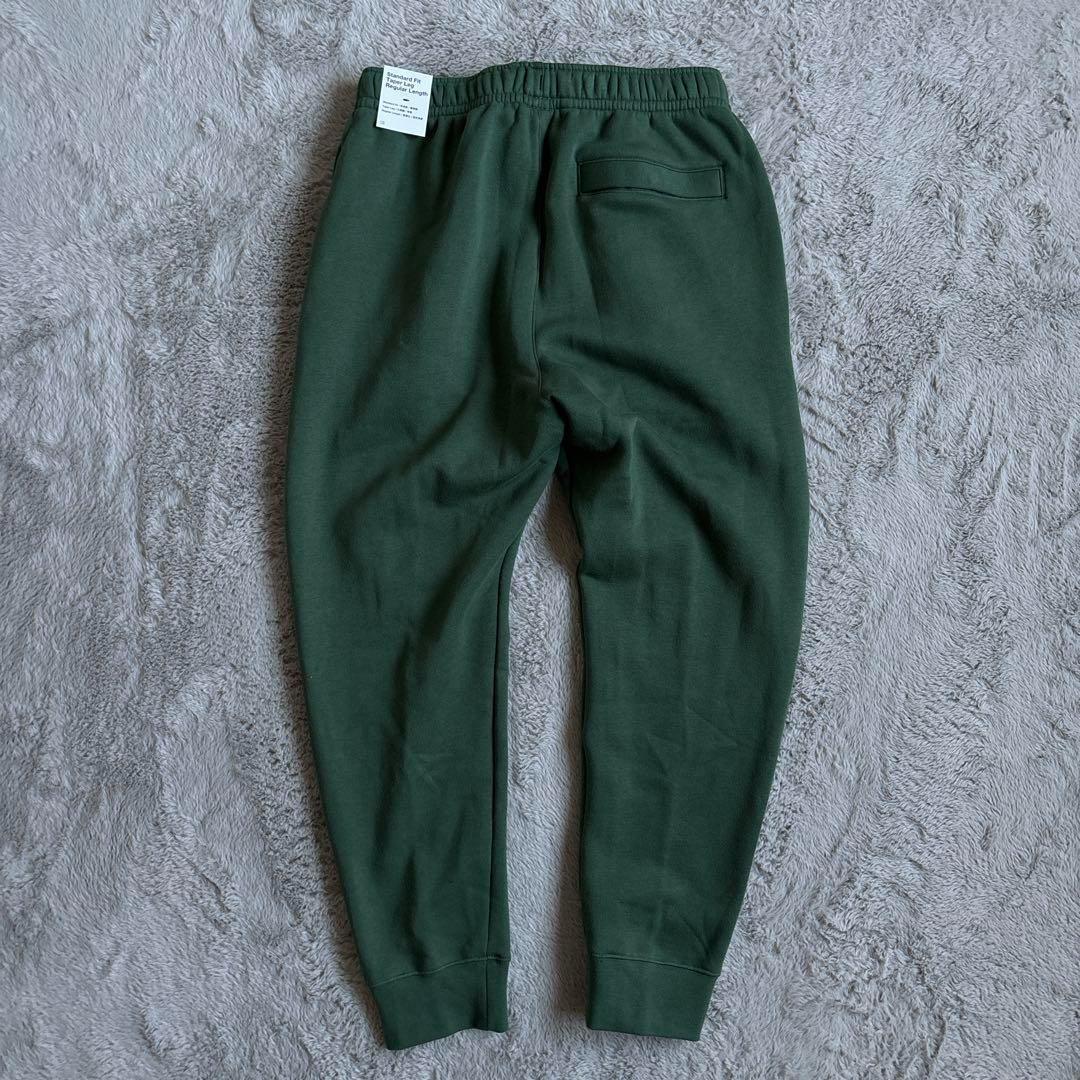 新品 NIKE ナイキ ワンポイントロゴ グリーン セットアップ Lサイズ