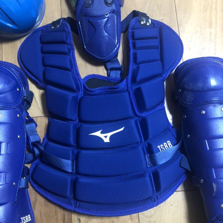 少年野球軟式用　ミズノ　キャッチャーセット　SS 少年軟式用キャッチャー防具 3点セット SS・Sサイズ おまけつき
