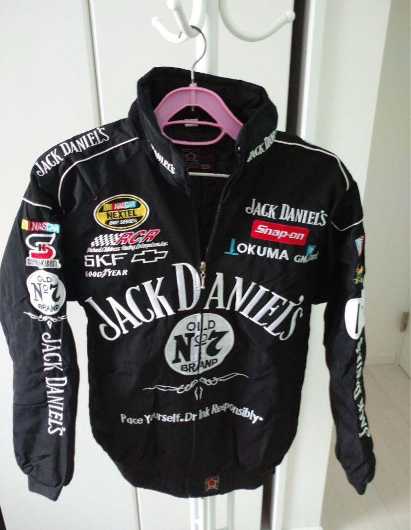 Jack Daniel's ナスカー レーシングジャケット ブラック