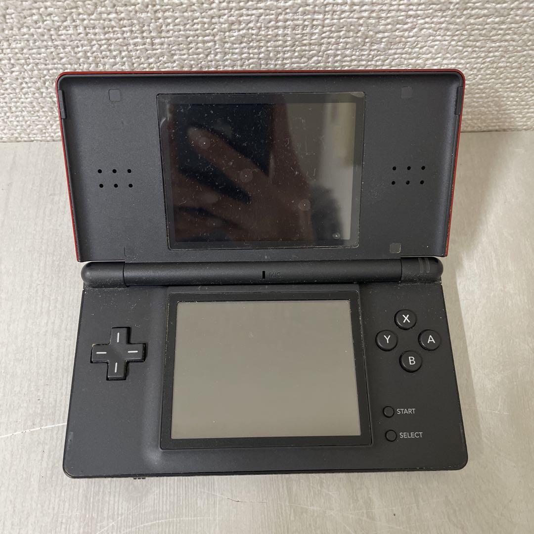動作確認済！Nintendo DS Lite クリムゾンレッド 充電器付き