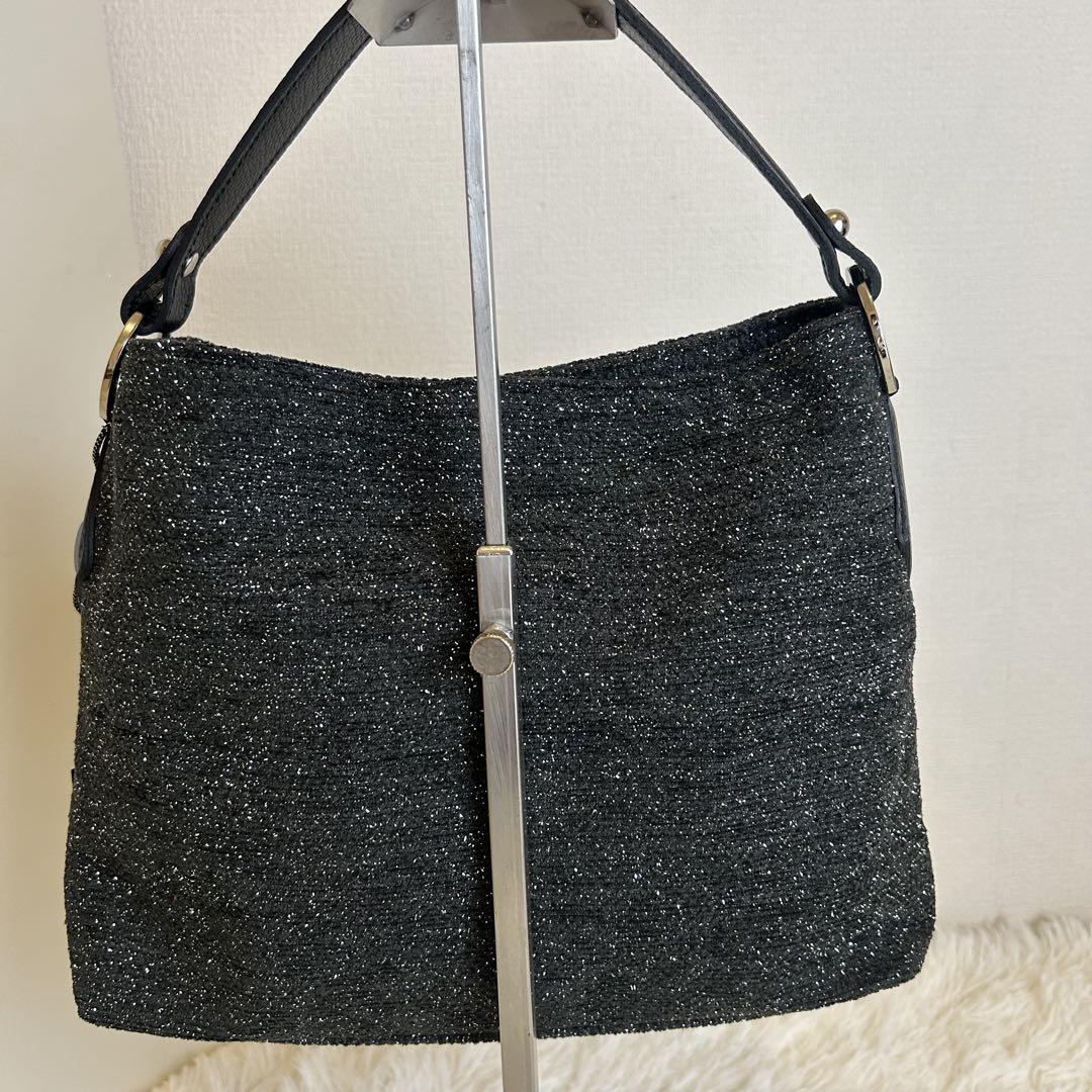 美品】Think Bee! Just Heart 花モチーフ黒トートバッグ - メルカリ