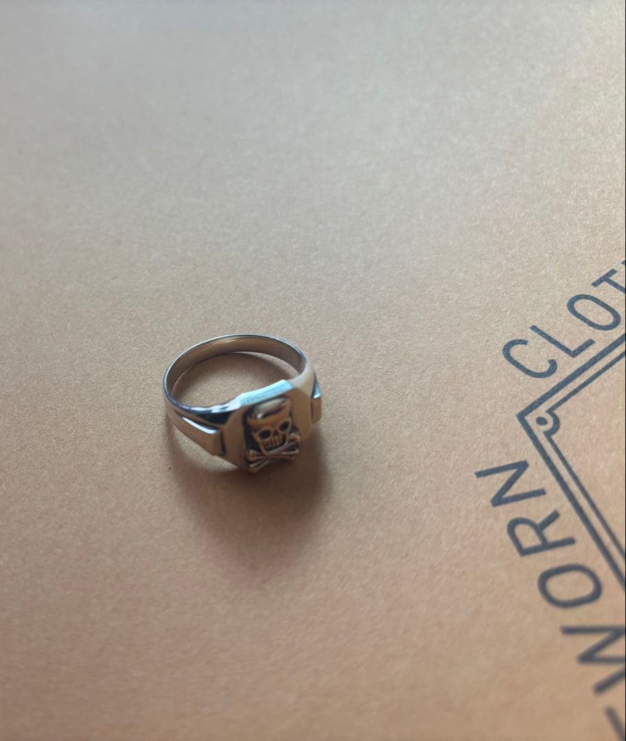 Atlast&Co skull ring / スカルリング 10K コンビ Atlast&Co skull ring / スカルリング 10K コンビ