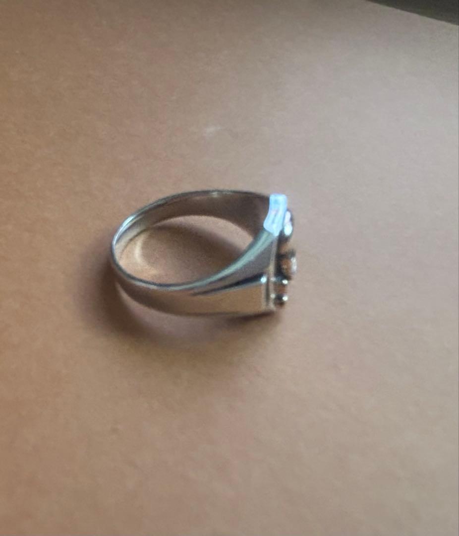 Atlast&Co skull ring / スカルリング 10K コンビ Atlast&Co skull ring / スカルリング 10K コンビ