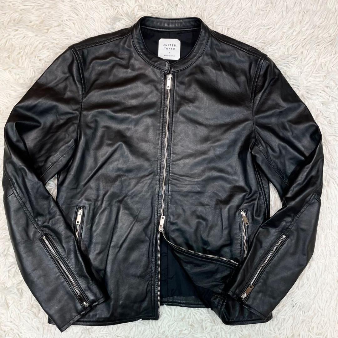 美品 Lサイズ　東京製　UNITED TOKYO ライダースジャケット