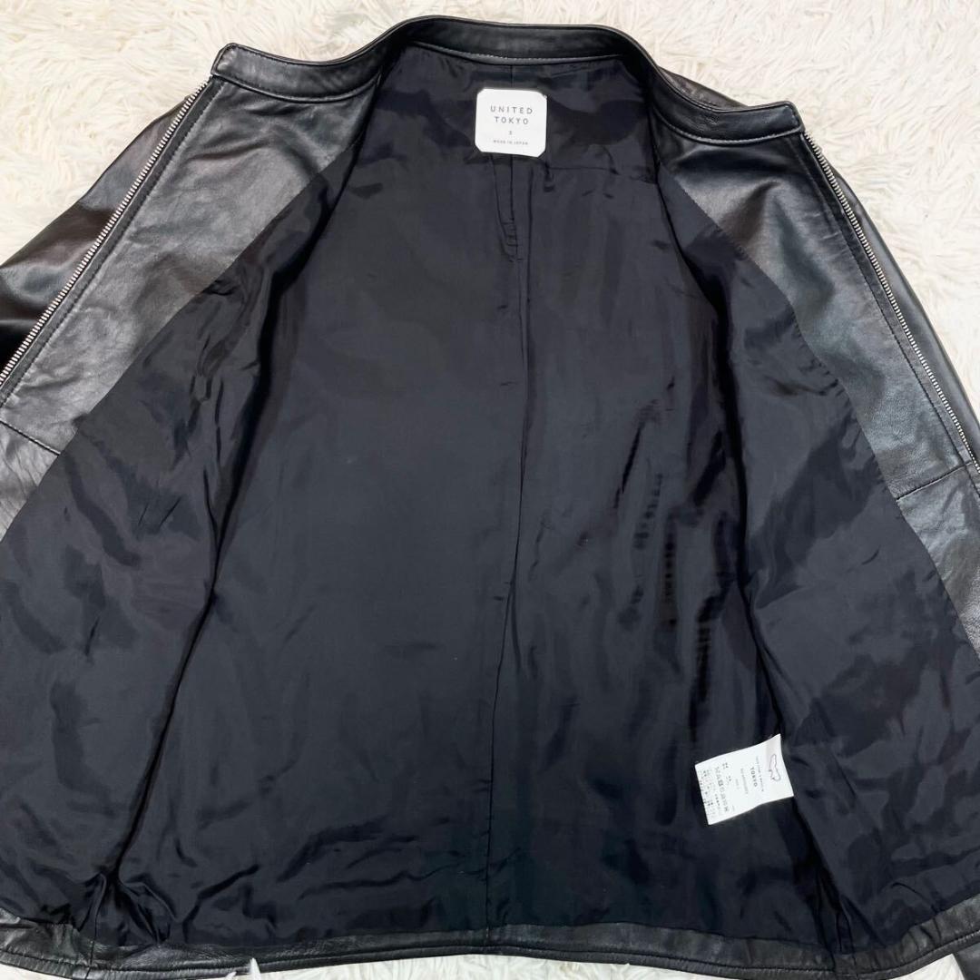 美品 Lサイズ　東京製　UNITED TOKYO ライダースジャケット
