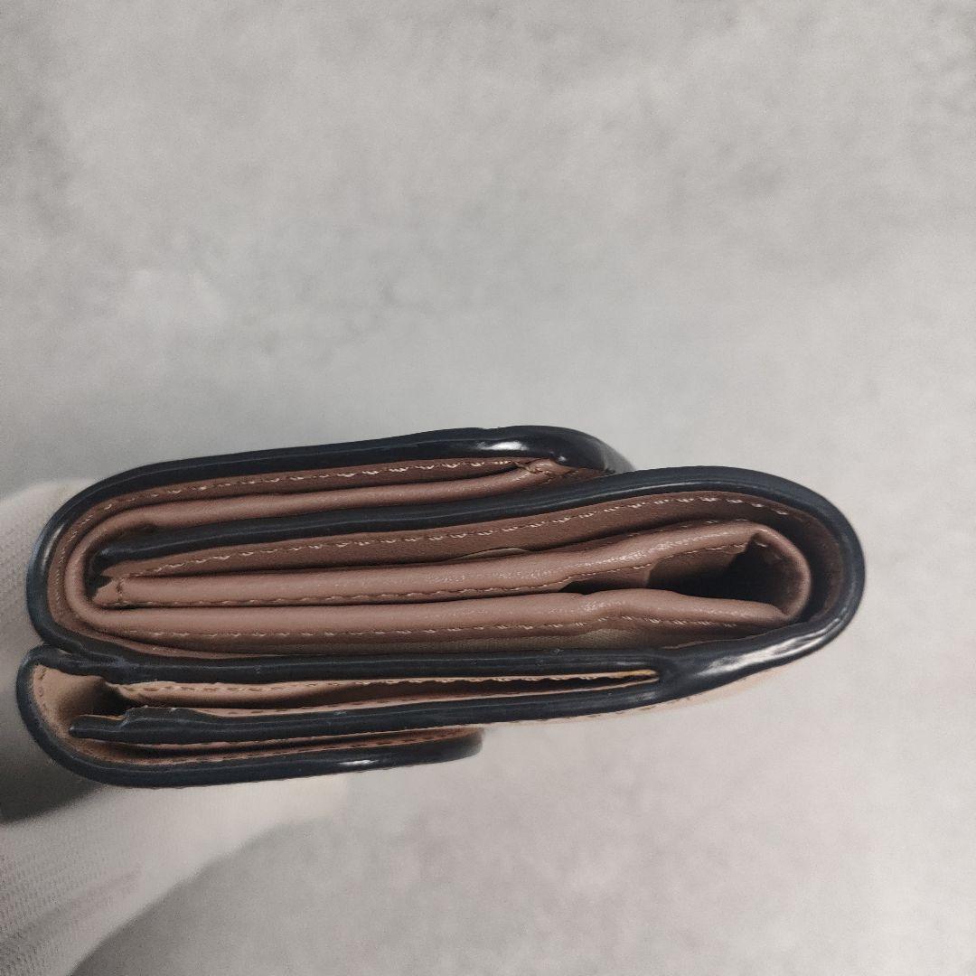 Chloe クロエ ピンク 三つ折り財布 ゴールド 金具 - メルカリ