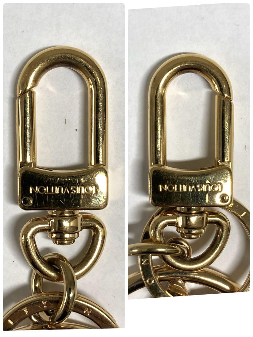 美品　ルイヴィトン　ポルトクレ　LV トレジャード　キーホルダー　バッグチャーム