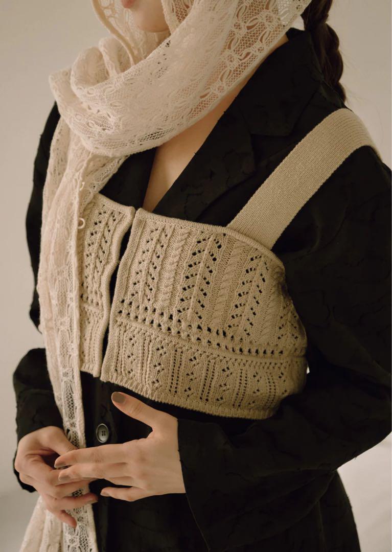 eaphi plant motif knit skirt - メルカリ