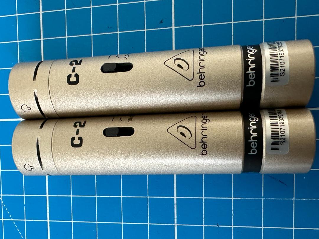 behringer C-2 コンデンサーマイク(ペアマッチング)
