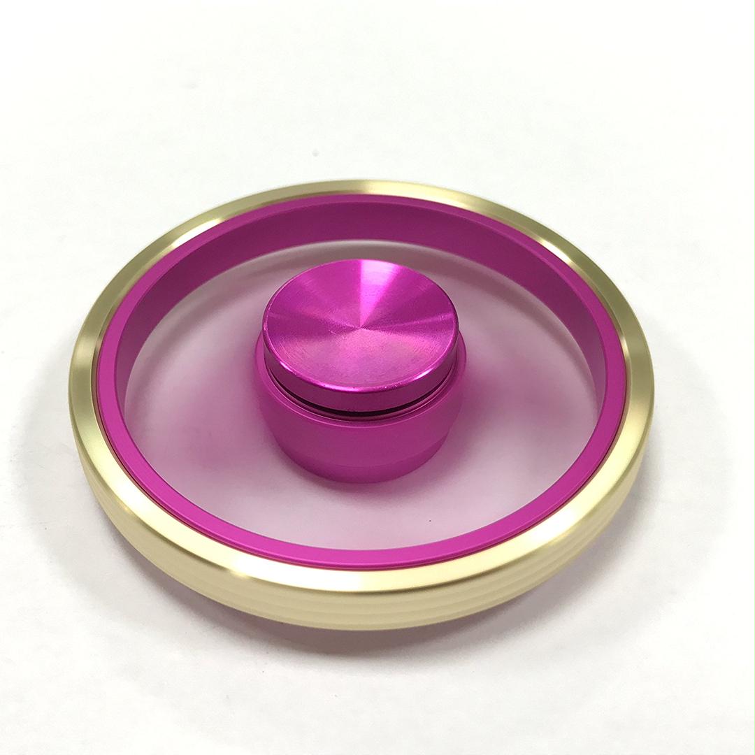 超高級ハンドスピナー(ピンク） 楽天市場】ハンドスピナー 高級 ストレス解消 グッズ 超耐久性