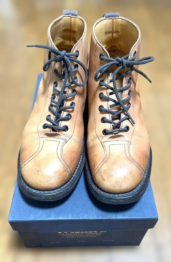Trickers Jermyn Street ハイカットブーツ