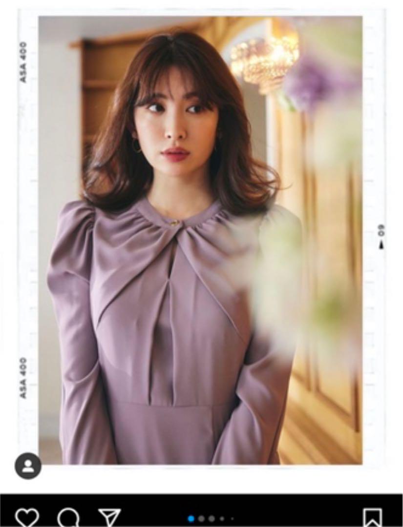 お得本物保証 Her lip to ベージュ2021AW新作ワンピース JOUf2-m26207454965 2022爆買い