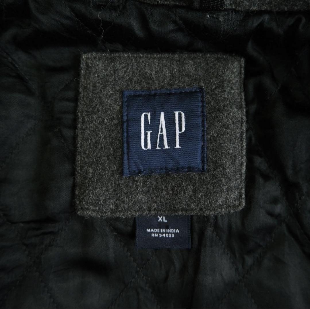 OLD GAP ギャップ　ウールジャケット　チャコール　XL ビッグサイズ　古着