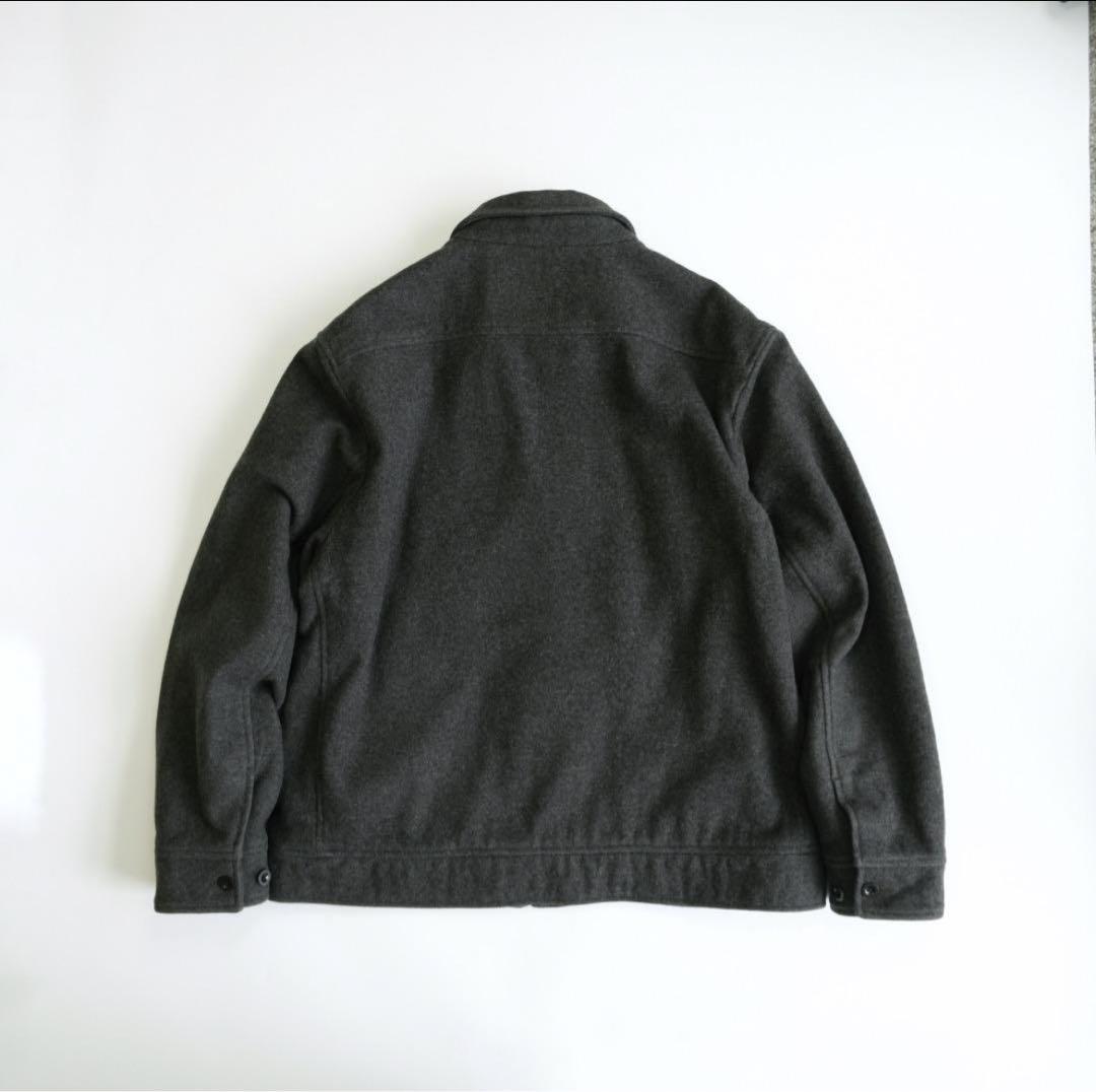 OLD GAP ギャップ　ウールジャケット　チャコール　XL ビッグサイズ　古着
