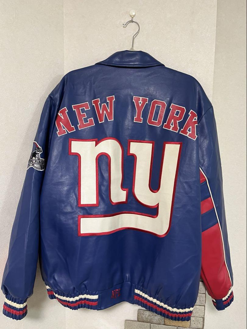 New York Giants レザー ジャケット