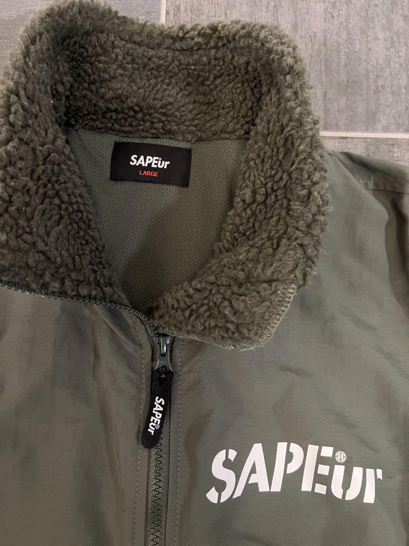 sapeur サプール ボアジャケット カーキ
