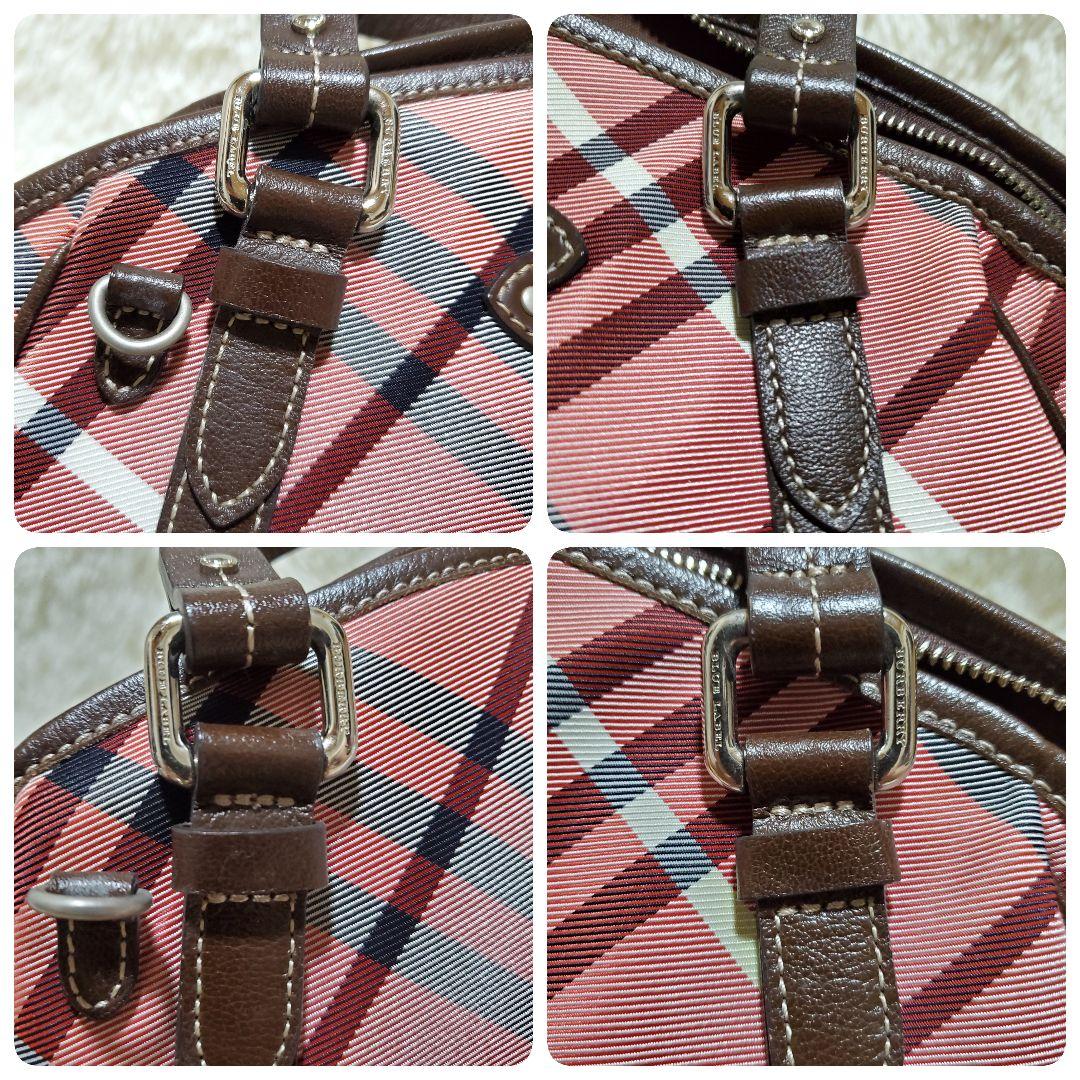 美品】バーバリーブルーレーベル 希少 ショルダー ノバチェック 2way