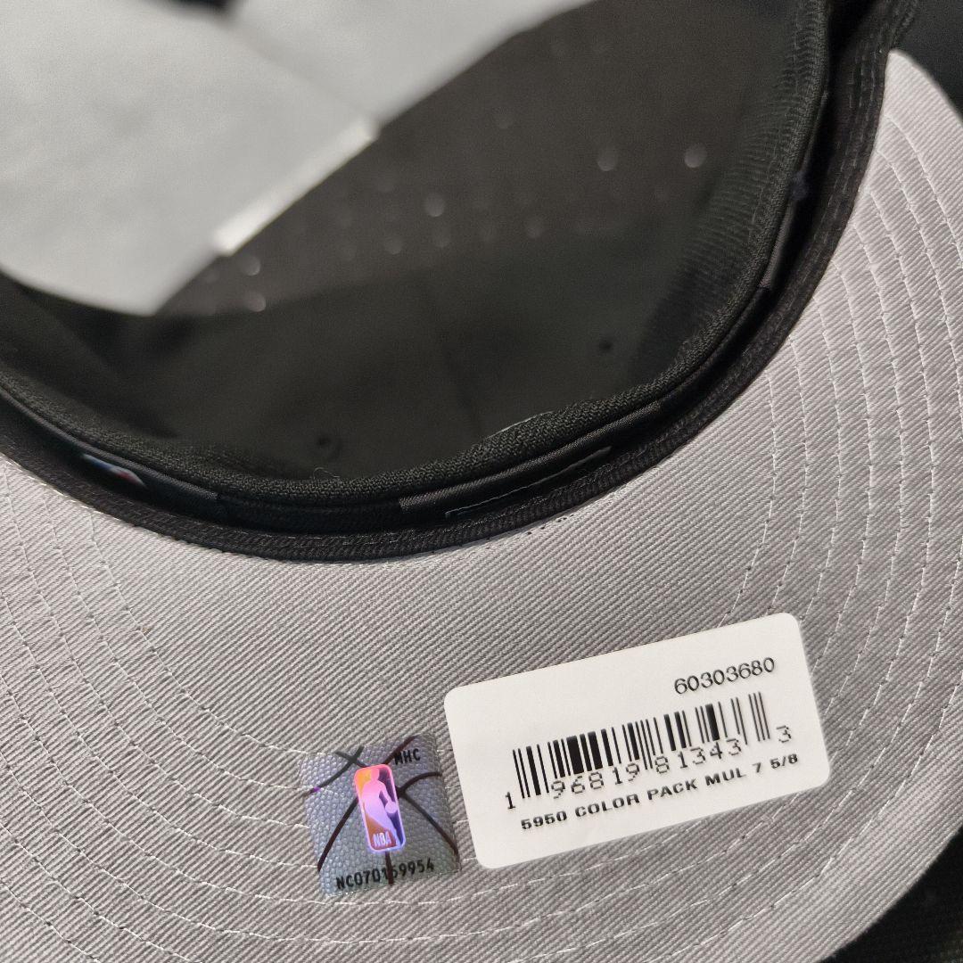 ニューエラ 59FIFTY ニューヨーク・ニックス ブラック 7 5/8