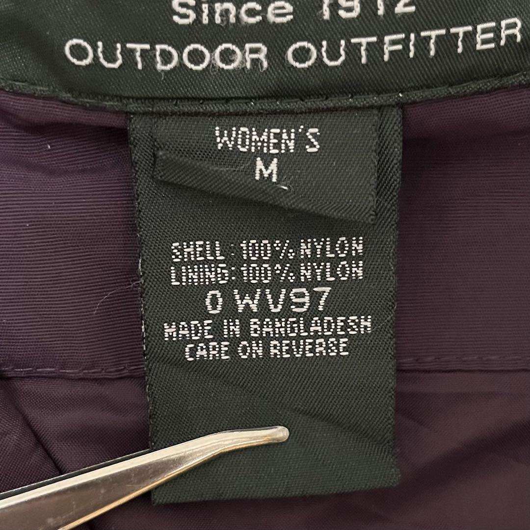LLBean 短丈 裾ドロスト 2ウェイ マウンテンパーカー フリース  M