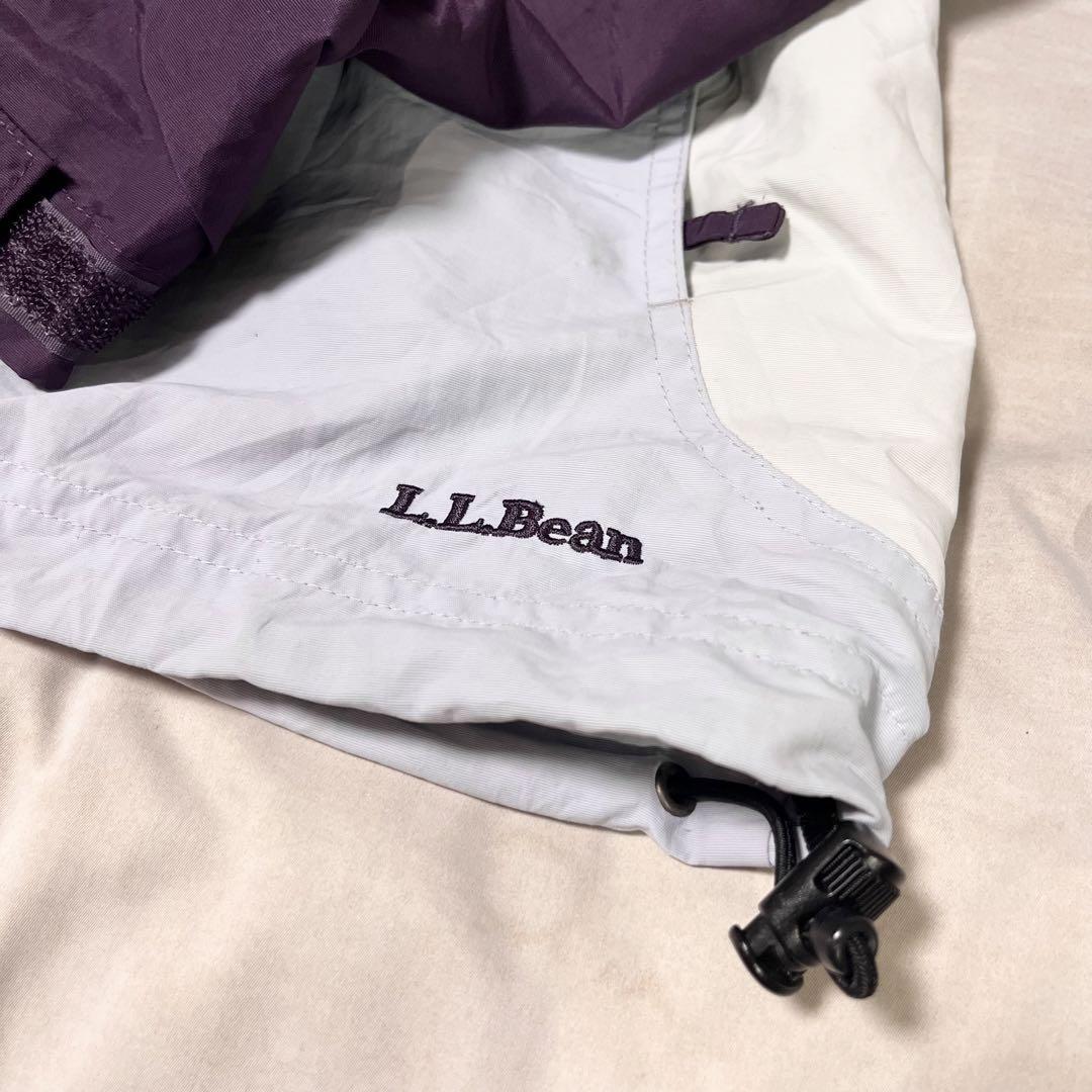 LLBean 短丈 裾ドロスト 2ウェイ マウンテンパーカー フリース  M