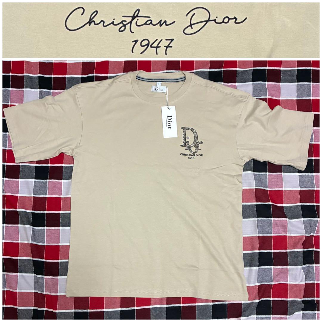 Christian Dior Tシャツ Lサイズ 100%コットン Christian Dior Tシャツ Lサイズ 100%コットン海外品