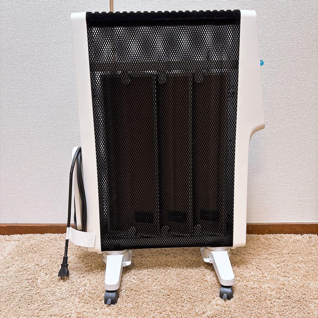 みさえ　遠赤軽量ヒーターかるポカシロカ SN-M351ホワイト2023年製