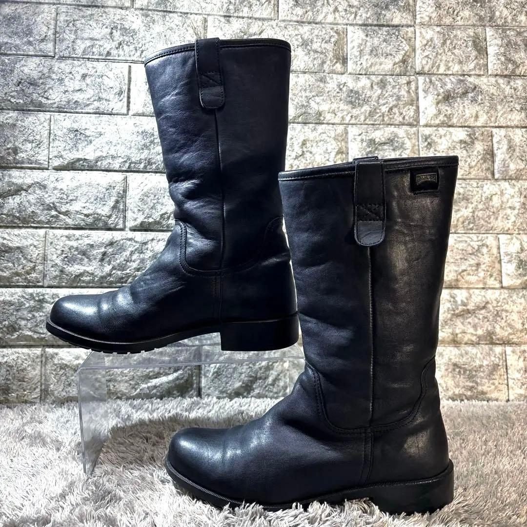 美品❣️camperカンペール レザー ミドルブーツ サイドジップ 38 美品❣️camperカンペール レザー ミドルブーツ サイドジップ 38