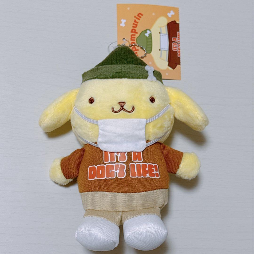 ポムポムプリン マスク ぬいぐるみ マスコット - メルカリ