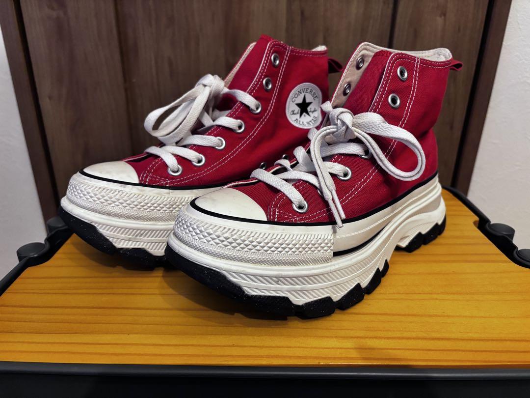 【美品】converse コンバース トレックウェーブ 24.5