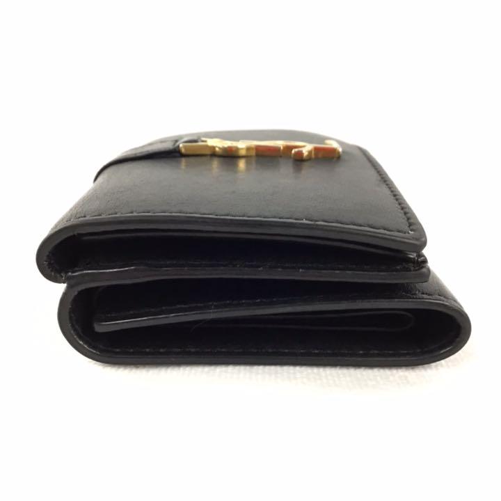 超激安お得 最高峰 三つ折り財布 オリガミ ネイビー OTGrD-m26215852748 SAINT LAURENT PARIS 爆買い低価