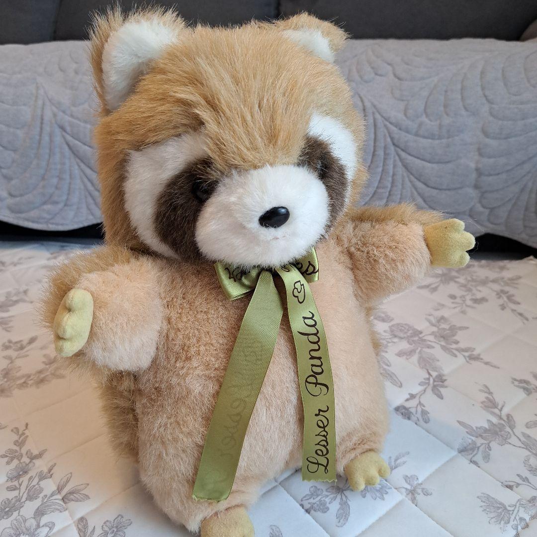 ジョイフルメイト タケノコ レッサーパンダ ぬいぐるみ 昭和