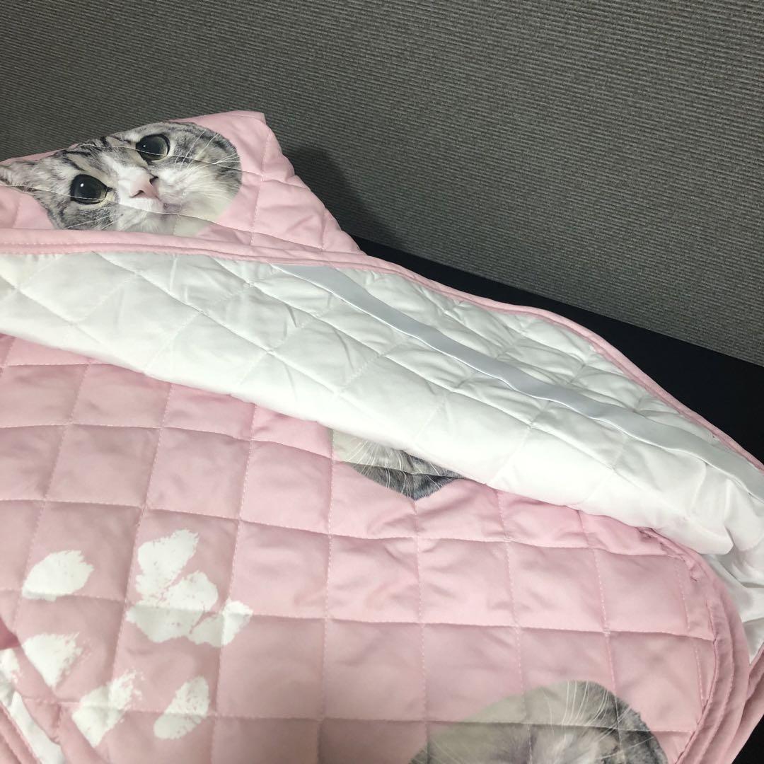 【新品】 もちまる日記   敷きパッド シングルサイズ 猫 ネコ 2点セット