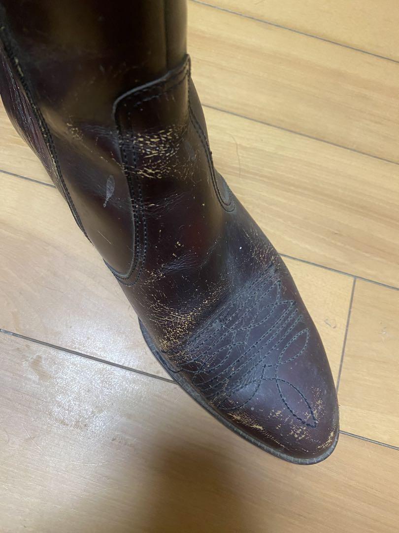 TWESTAN メンズ ウエスタンブーツ ヴィンテージ