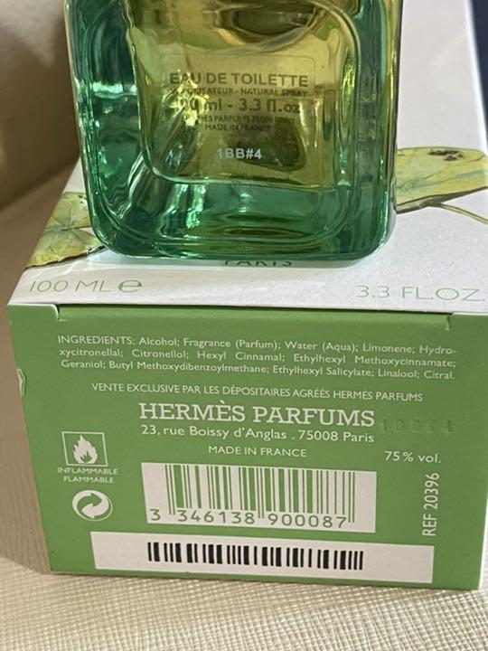 特価超激得 エルメス 100ml 新品未使用 TKAu9-m26223522669 ナイルの庭 香水 全国無料安い