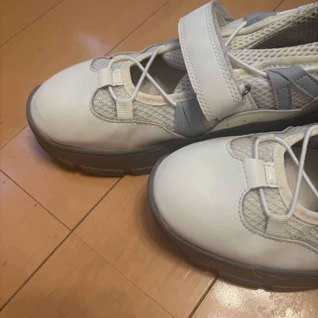 ROCKFISH WEATHERWEAR スニーカー ホワイト 24cm