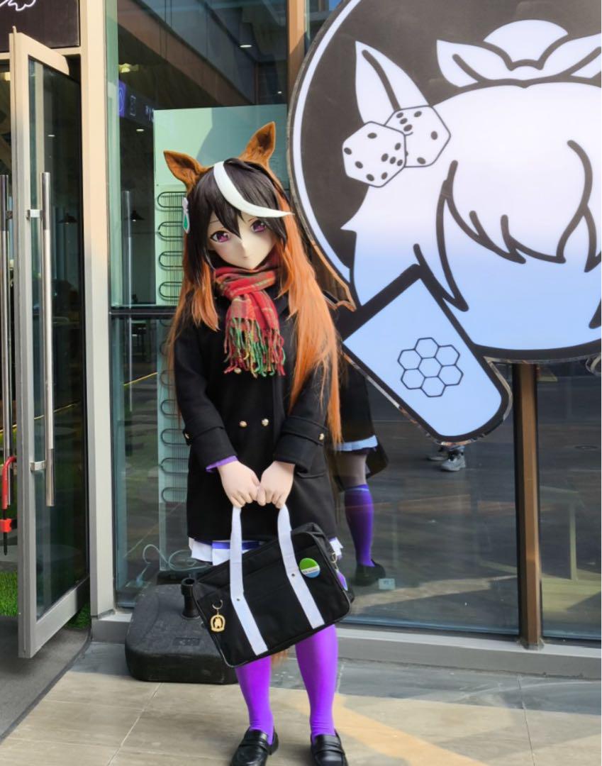 即納 全頭マスク 衣装付き コスプレ 着ぐるみ kigurumi