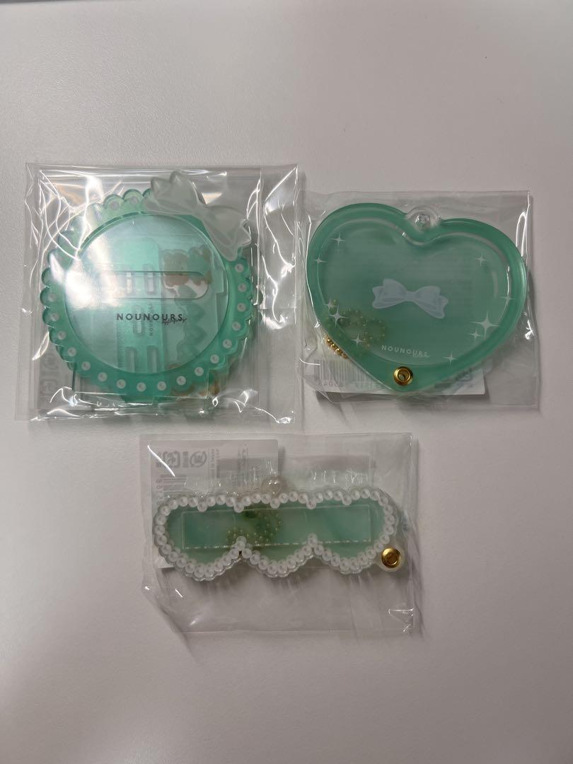 フクヤ キャラ福くじ フレンチガーリー A賞 D賞 F賞 G賞 ブルー 4点 apicolle #わたしの推しがいちばん ゴールドビジュー