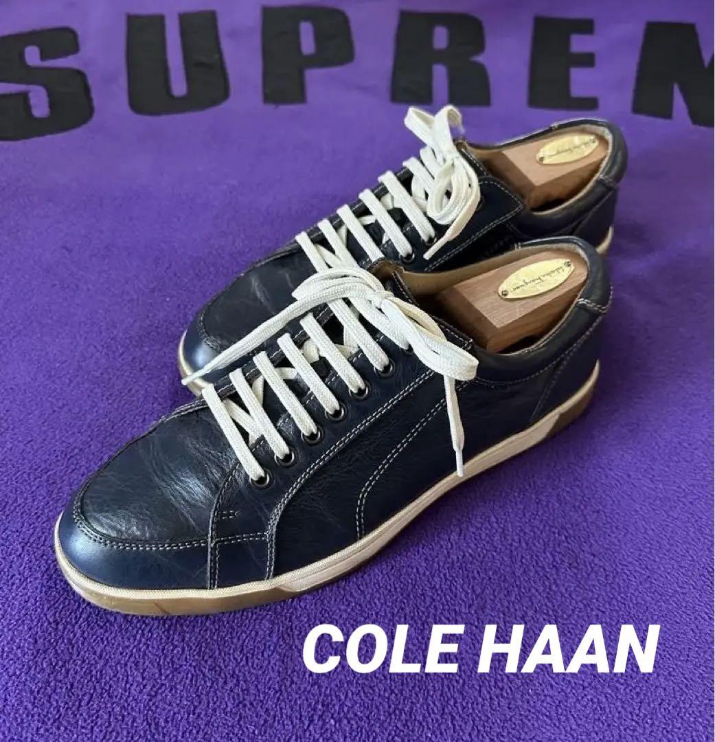 ✨極美品✨COLE HAAN コールハーン スニーカー ネイビー