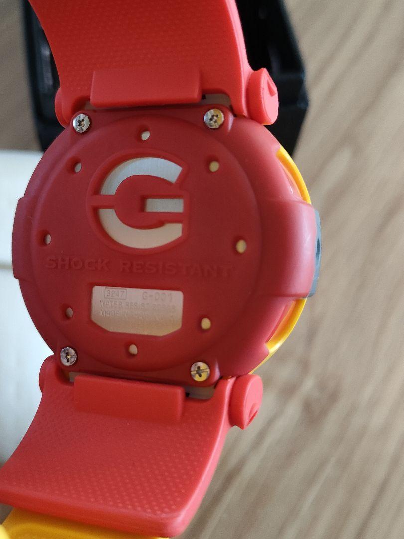 CASIO G-SHOCK イエロー ジェイソン赤 目G-001-9JF 復刻