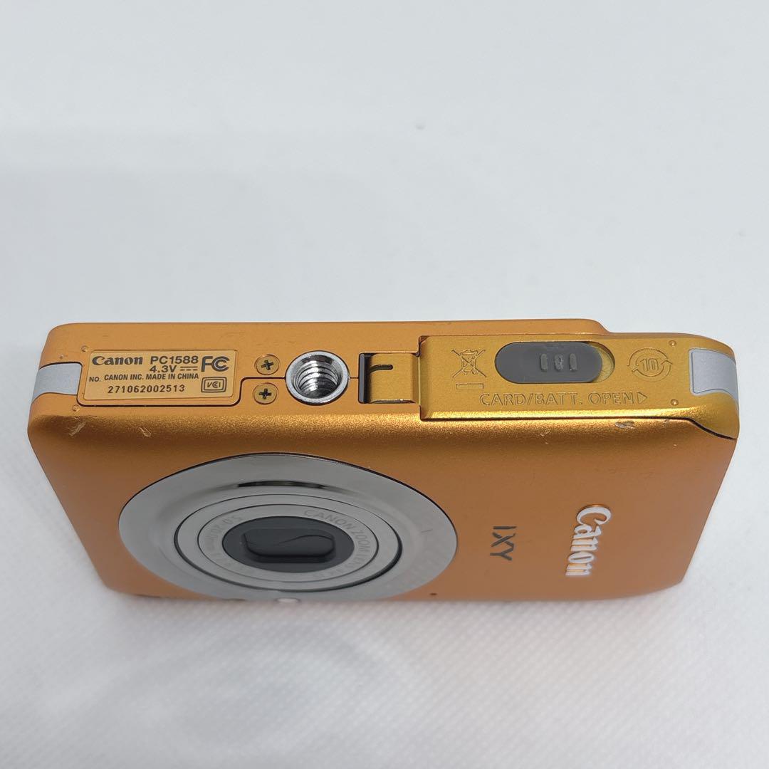 【希少 完動品】Canon IXY 210F 動作確認済 オレンジ 完品 未開封