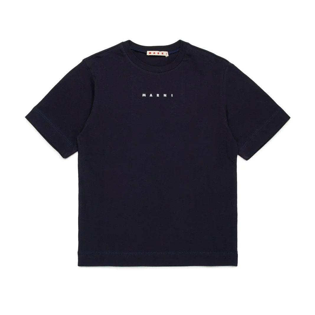 大人もOK！ Marni マルニ キッズ ロゴ クルーネック 半袖 T