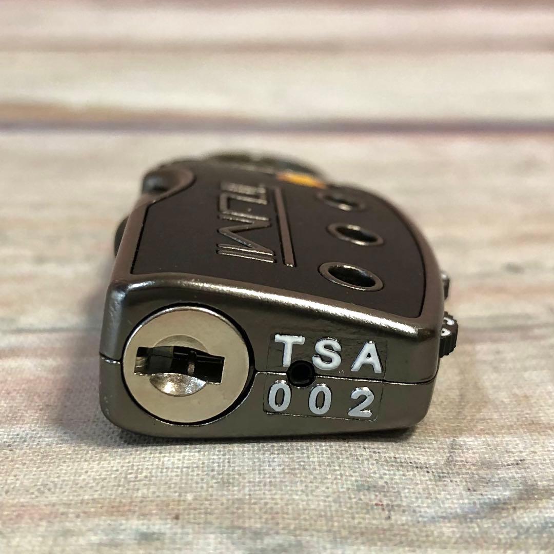 トゥミ　TUMI　鍵　ワイヤーキー　ダイヤルキー　ロック　キーリング