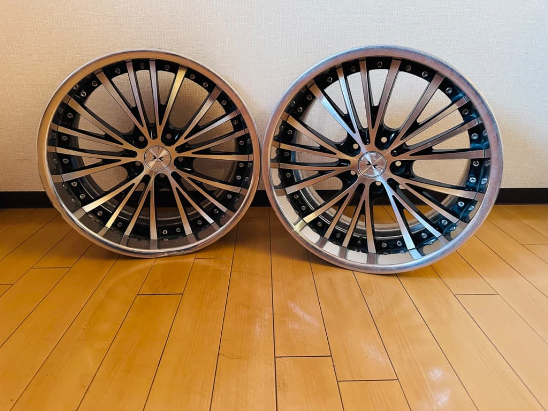 MAVERICK 19インチ 114.3 9.5J アルミホイール 5穴 2本 好きに www