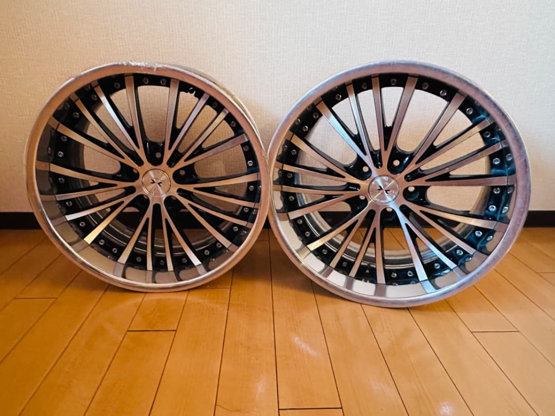 MAVERICK 19インチ 114.3 9.5J アルミホイール 5穴 2本 好きに www